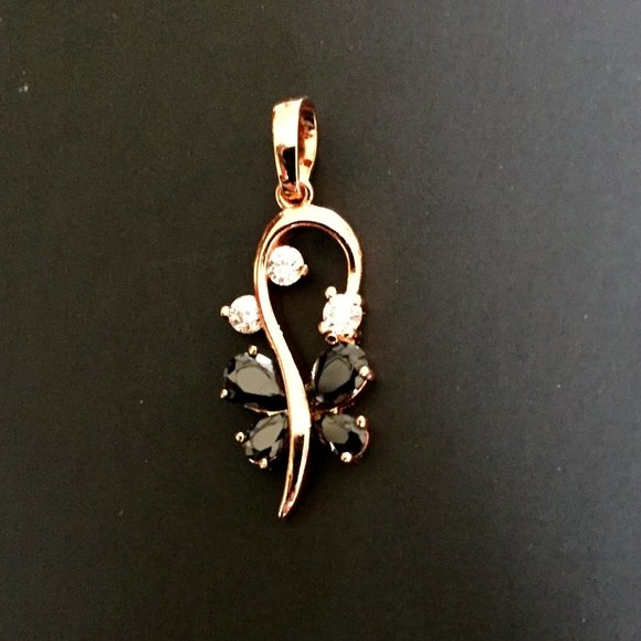 Rose gold plated pendant - Picture 1 of 2